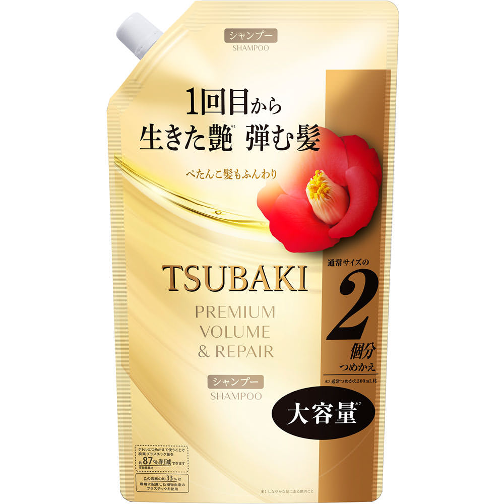 Шампунь Tsubaki Premium Объем и восстановление волос 600 мл (487254)