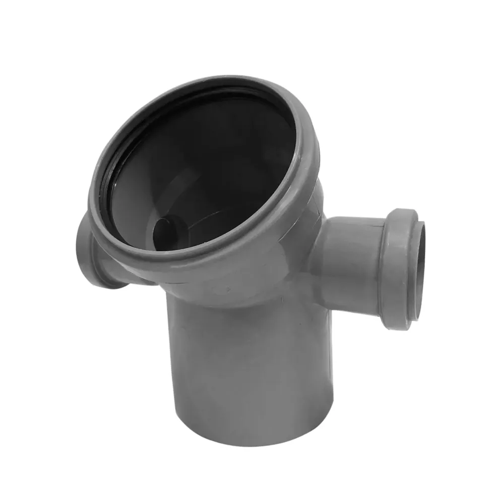 Колено канализационное СВК-Альянс 110х45/50х90° двустороннее