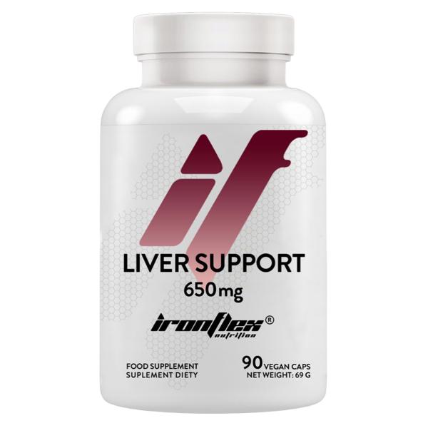 Комплекс профилактики печени IronFlex Liver Support 90 вег капс. (000026011) Комплекс профилактики печени IronFlex Liver Support 90 вег капс. (000026011)