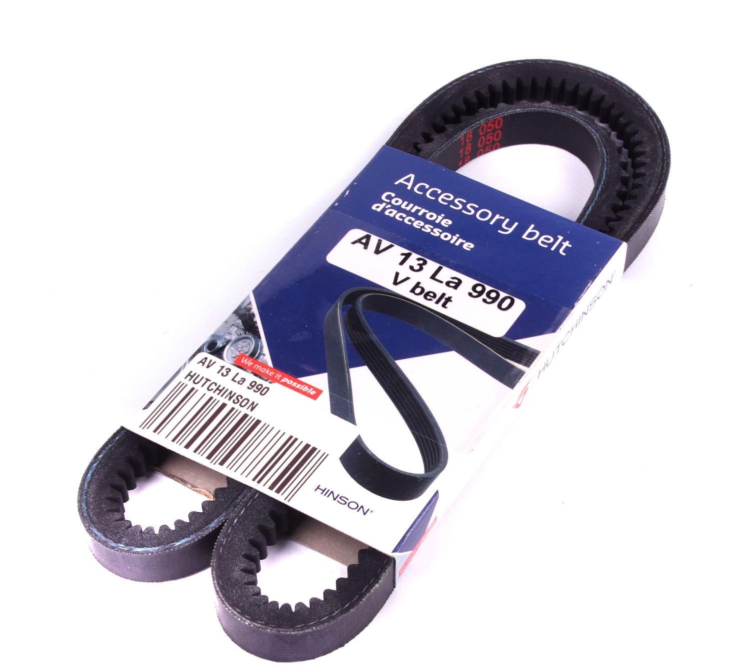 Ремінь генератора HUTCHINSON MB Sprinter 2.7CDI 00-06 13x990 (AV_13_La_990)