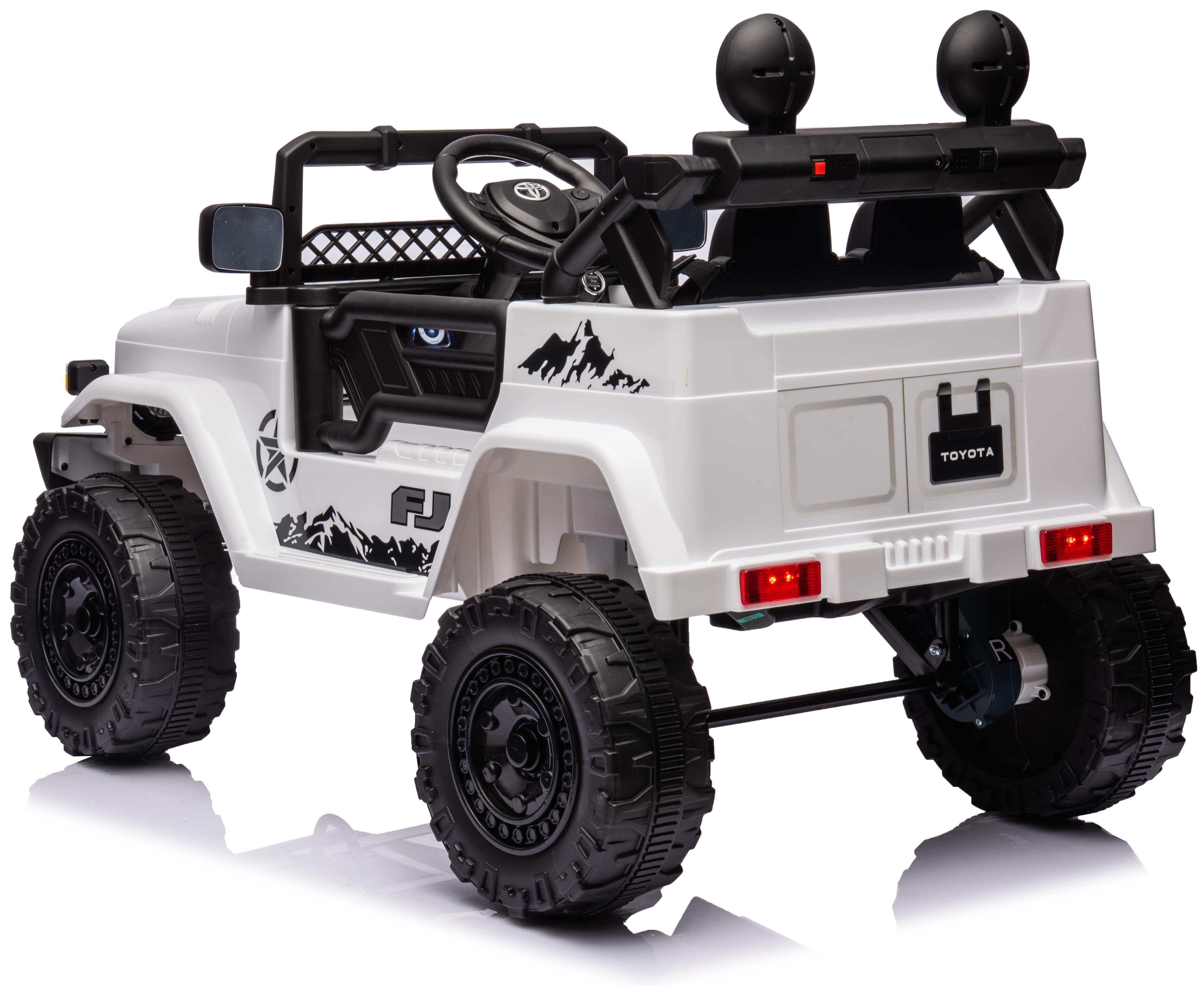 Електромобіль дитячий Toyota FJ Cruiser Білий (9902) - фото 3