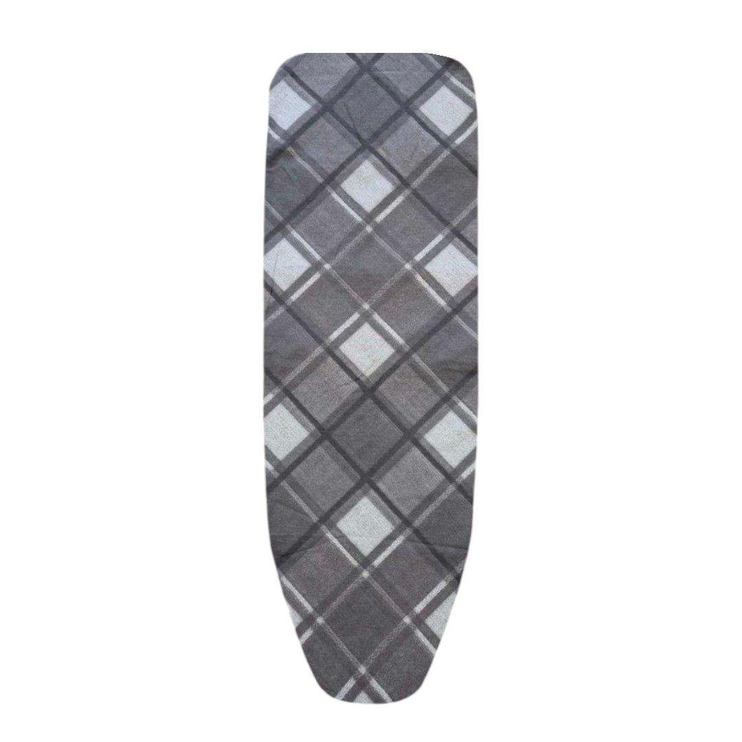 Сменный чехол на гладильную доску BrightPrints #6 Клетчатый без основы 130х52 см Серо-белый (204656-130х52-6)