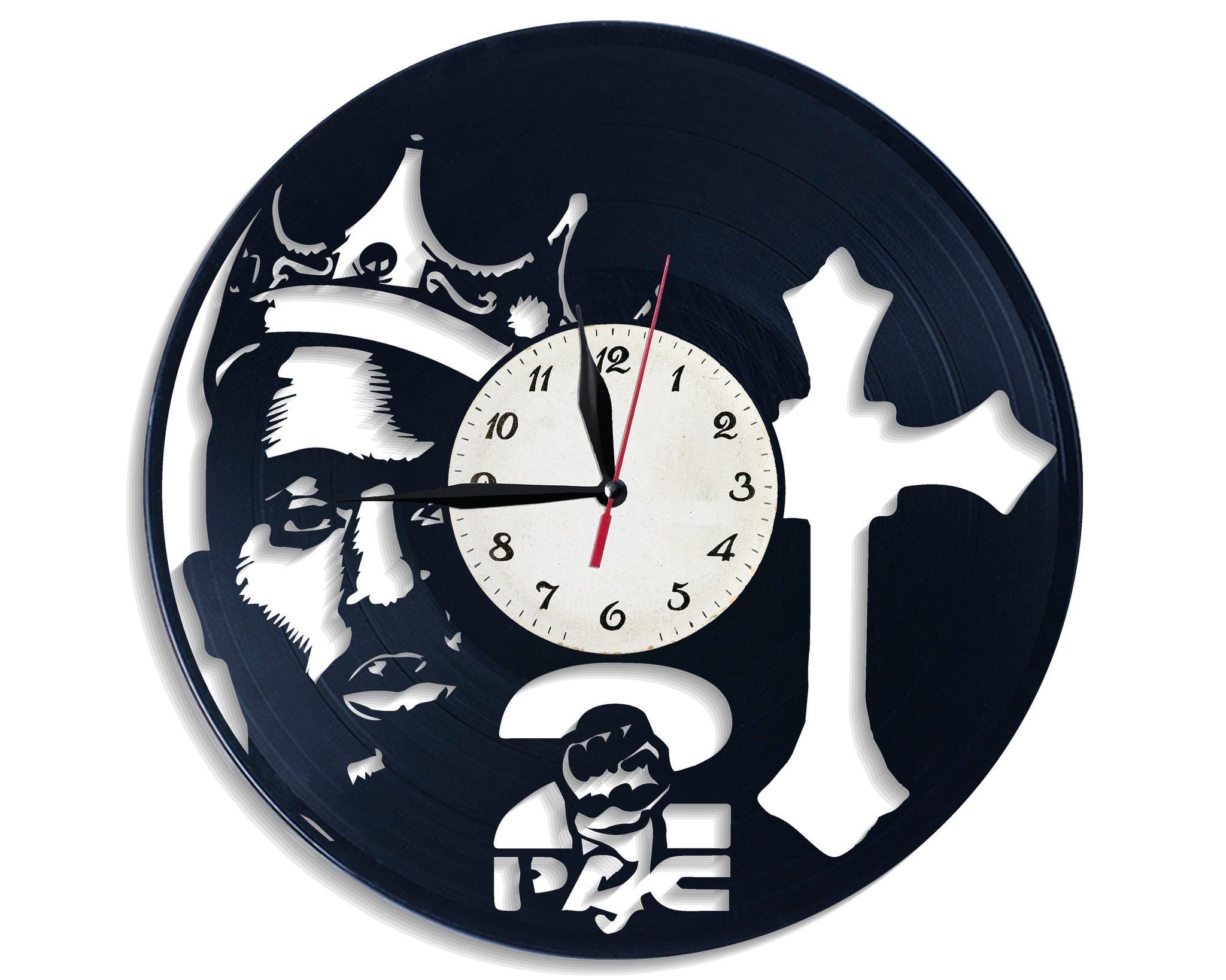 Часы настенные 2pac 2502 из виниловой пластинки