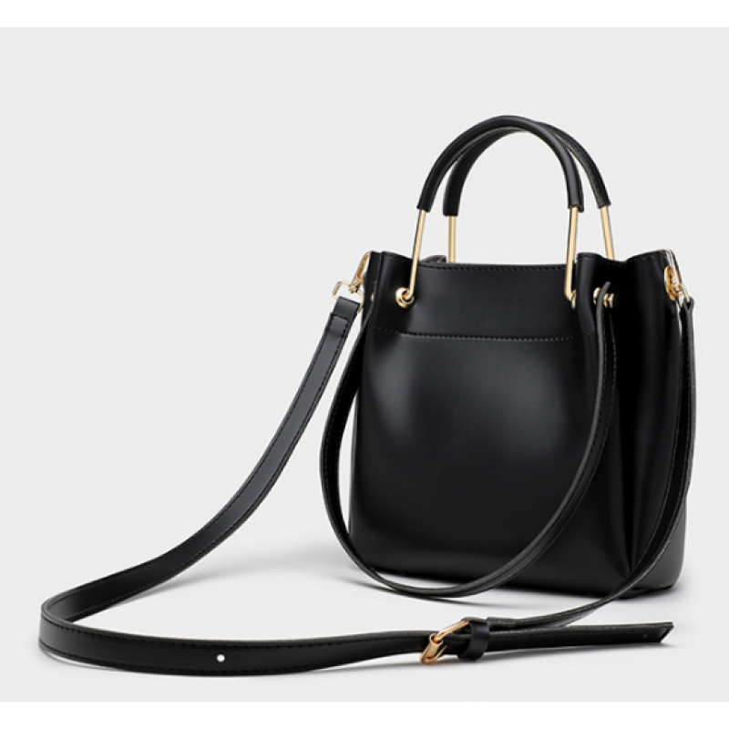 Сумка жіноча 23х22х10 см Чорний (874) - фото 3 Сумка жіноча 23х22х10 см Чорний (874) - фото 3