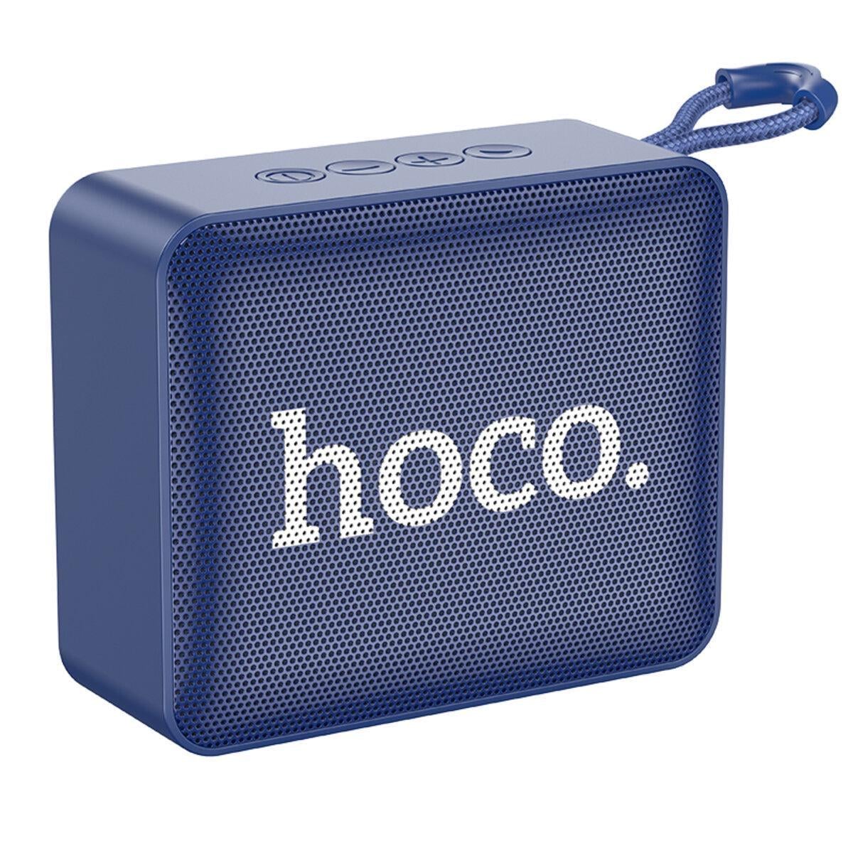 Портативная Bluetooth колонка Hoco Gold Brick Sports BS51 Navy Blue (11760159)
