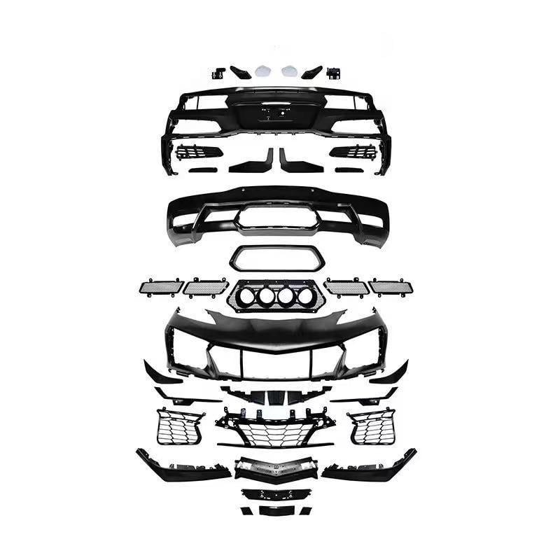 Комплект обвесов GBT Z06 для Chevrolet Corvette C8 2019- гг. алюминий/пластик под покраску (182890)