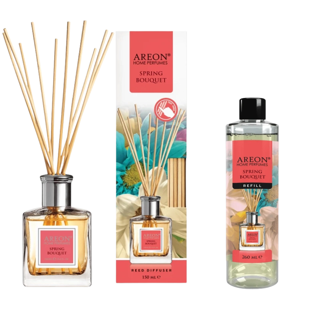 Набір Areon Home Perfumes Spring Bouquet аромадифузор/наповнювач (are-101)