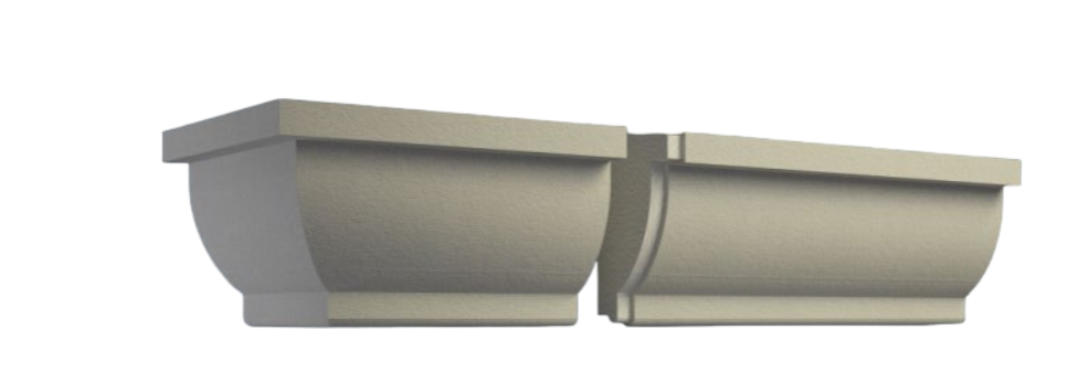 Подоконний для украшения фасадов с покрытием ПД-002