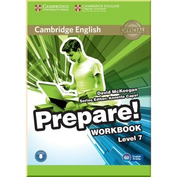 Рабочая тетрадь Cambridge English Prepare! 7 Workbook with Downloadable Audio