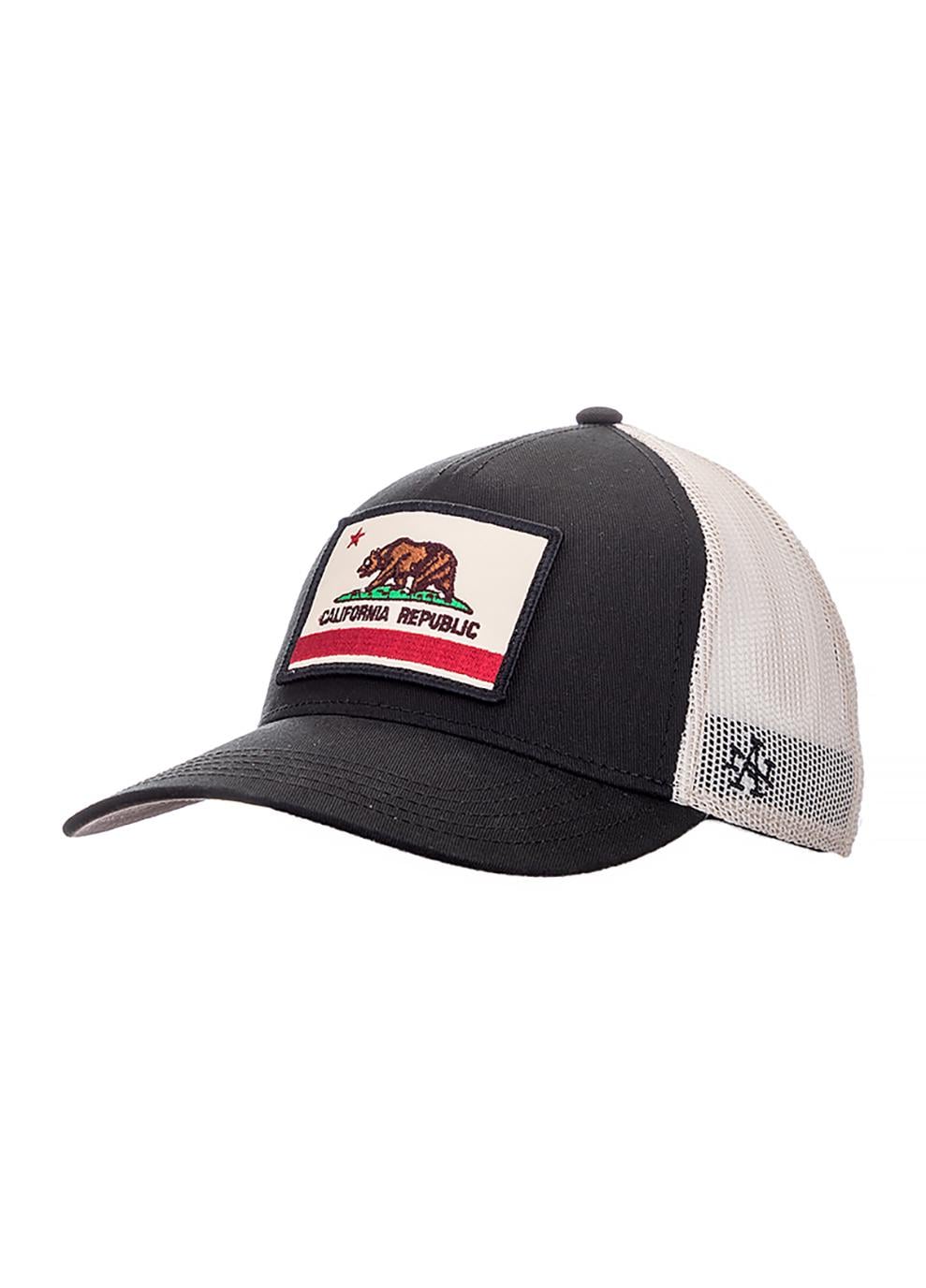 Кепка мужская AMERICAN NEEDLE CALI Valin AN One size Черный (7dSMU679B-CALI One size)