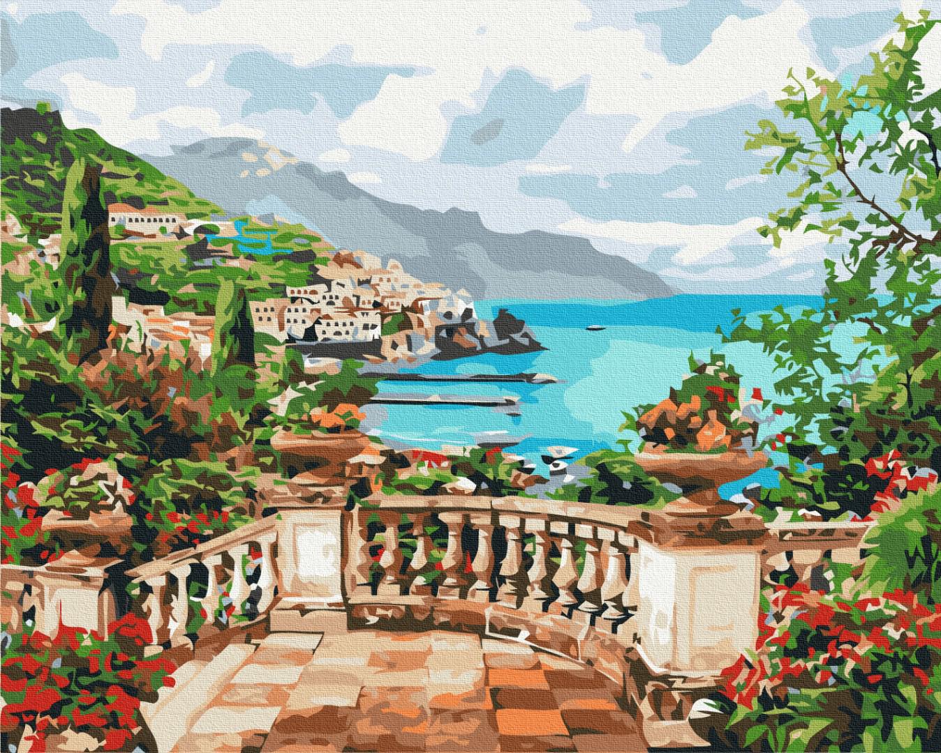 Картина по номерам Brushme Вид на море 40x50 см (BS53740) Картина по номерам Brushme Вид на море 40x50 см (BS53740)