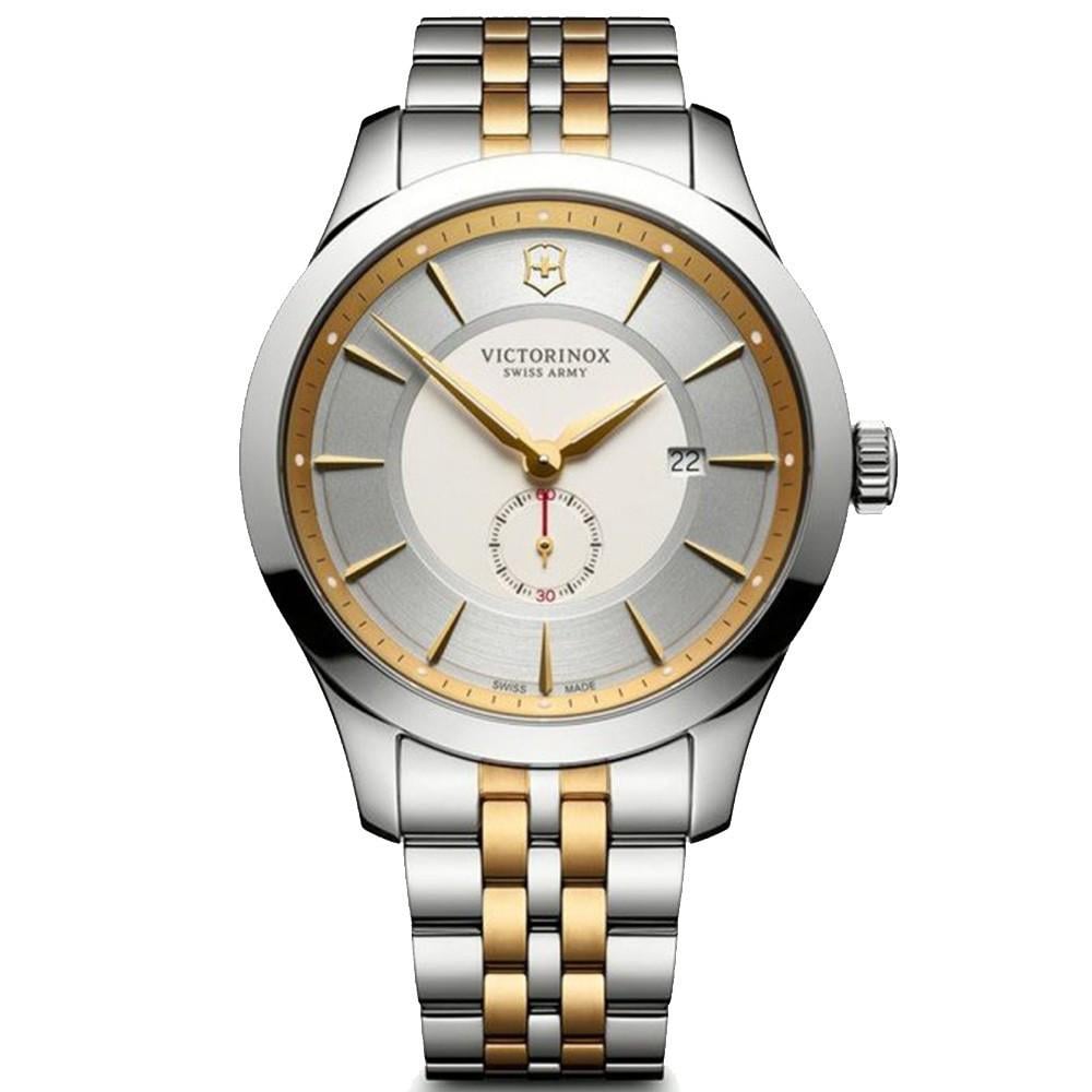 Наручний годинник чоловічий Victorinox Swiss Army Alliance кварцевий Silver (V241764)