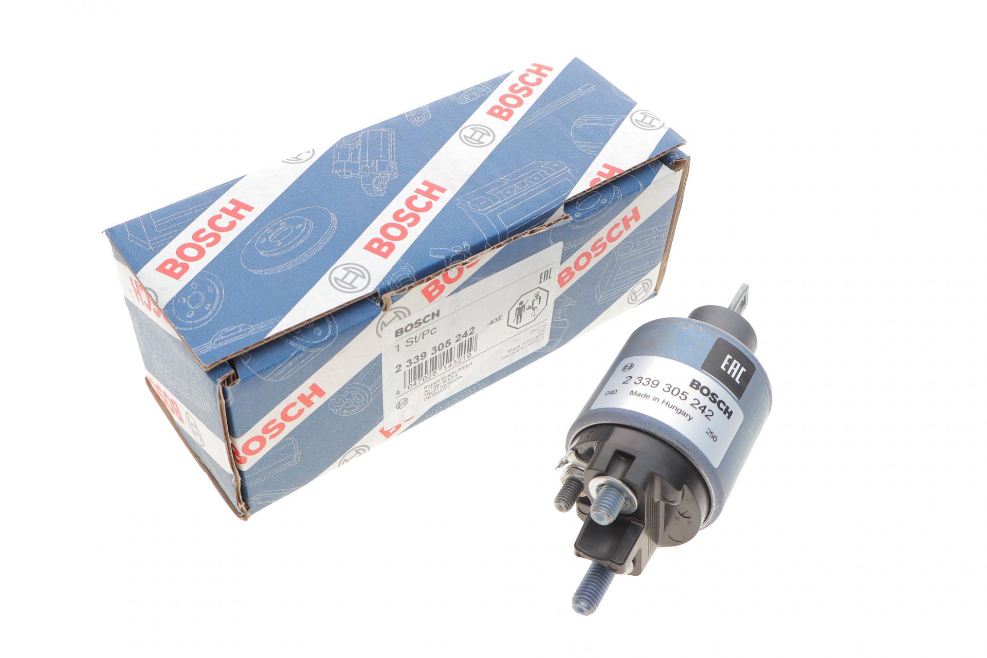 Реле стартера втягивающее Mercedes C-class W204/W205/E-class W212 OM651/M276 08-- (2 339 305 242)