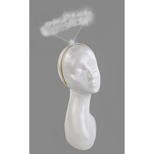 Нимб Seta Decor карнавальный Белый (24-11WT)