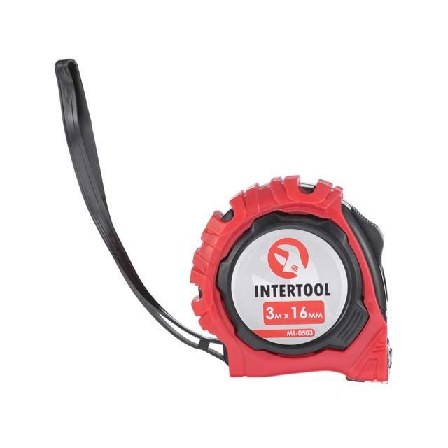 Рулетка з фіксатором Intertool MT-0503 Магніт 3 м х 16 мм - фото 2