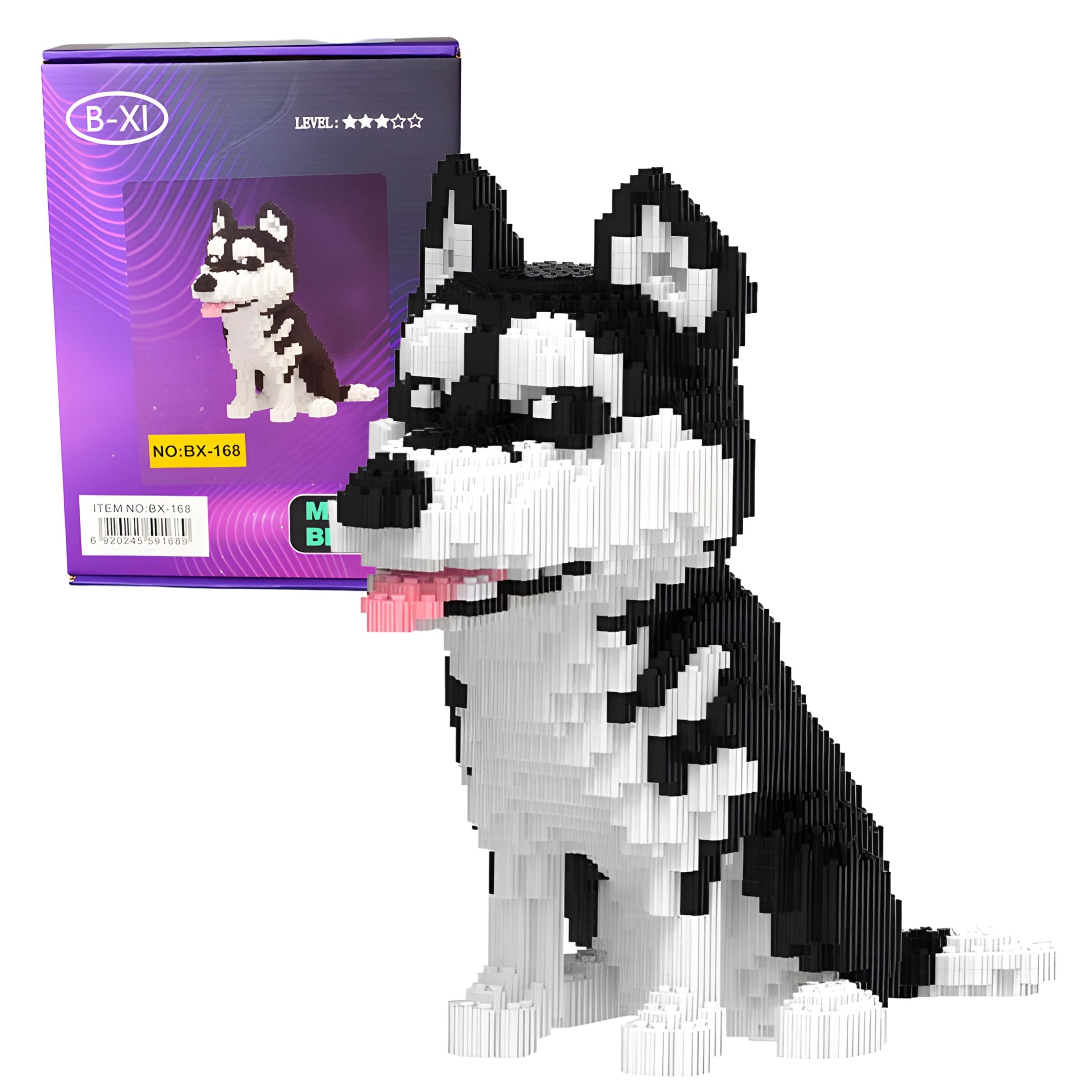 Конструктор детский Magic Blocks Хаски Балоди 1900 дет. (168-BX) Конструктор детский Magic Blocks Хаски Балоди 1900 дет. (168-BX)