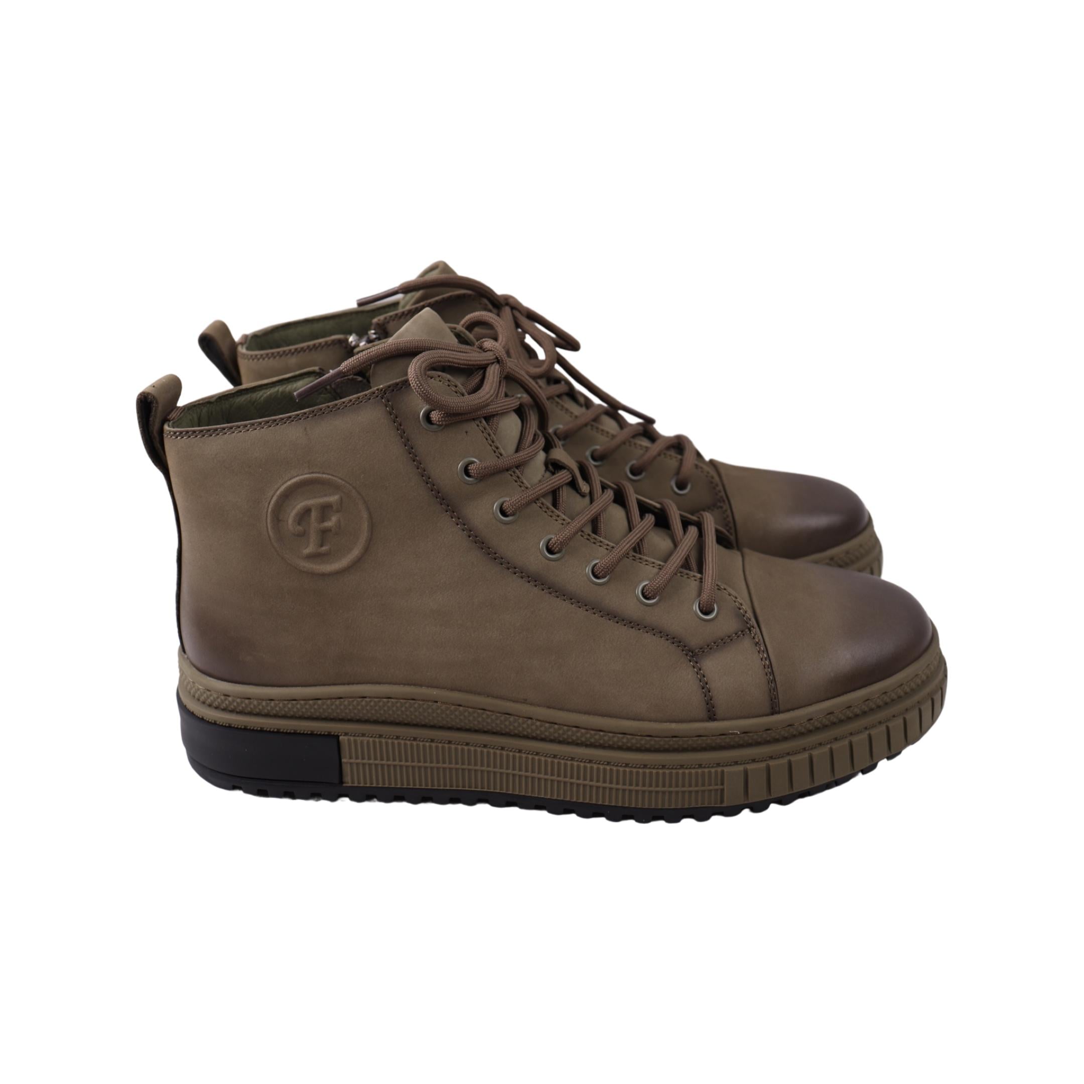 Ботинки мужские Clemento натуральный нубук р. 43 Зеленый (52-23DHS)