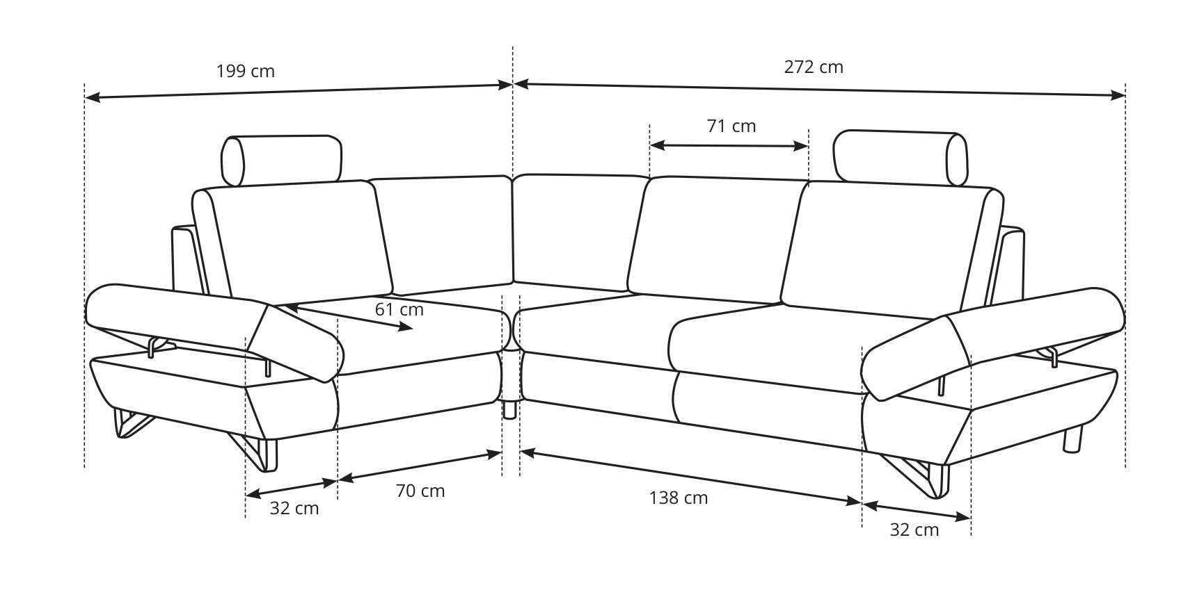 Диван угловой раскладной Perfect Home Avesta II натуральное дерево ДСП/ткань Primo 52 Розовый (49572) - фото 9 Диван угловой раскладной Perfect Home Avesta II натуральное дерево ДСП/ткань Primo 52 Розовый (49572) - фото 9