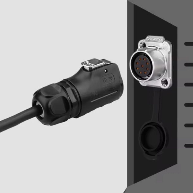 Герметичный разъем Cnlinko LP-20 9 pin 5A 250V (57057) - фото 3 Герметичный разъем Cnlinko LP-20 9 pin 5A 250V (57057) - фото 3