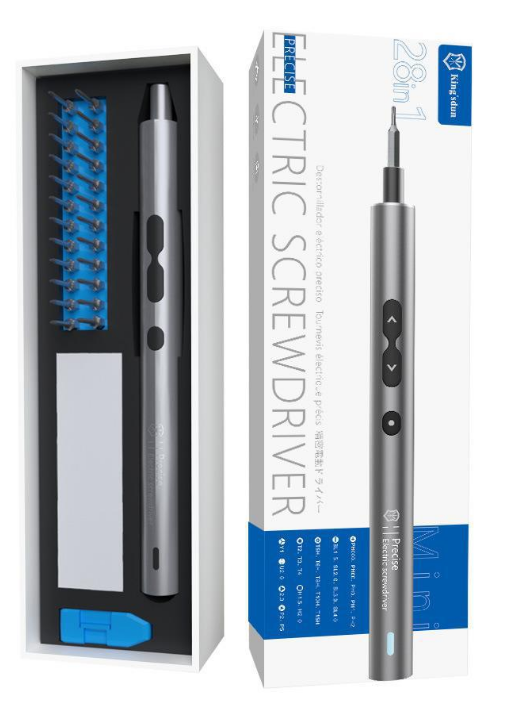 Електровикрутка акумуляторна 28в1 для ремонту гаджетів і електроніки (12787)