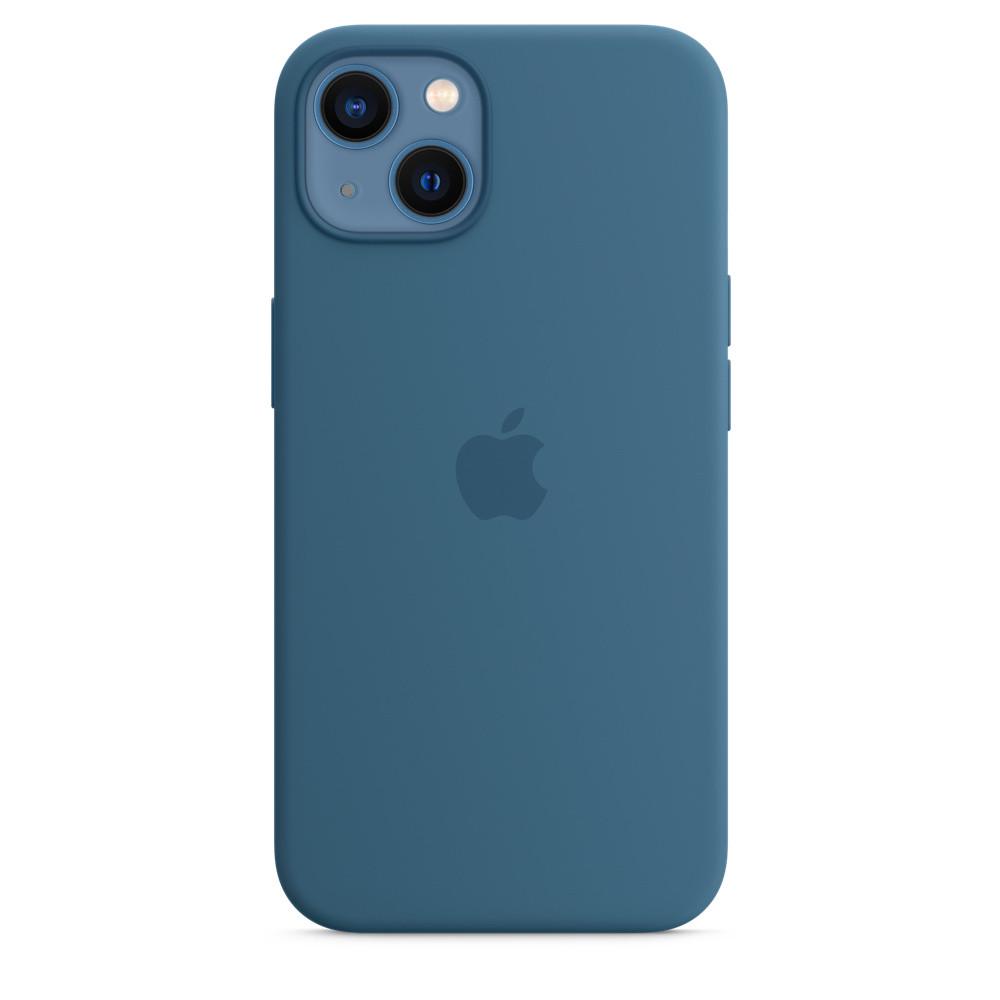 Силіконовий чохол-накладка Apple Silicone Case with MagSafe for iPhone 13, Blue Jay (HC) - фото 3