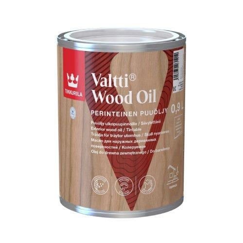 Масло для дерева для наружных работ TIKKURILA Valtti Wood Oil 9 л
