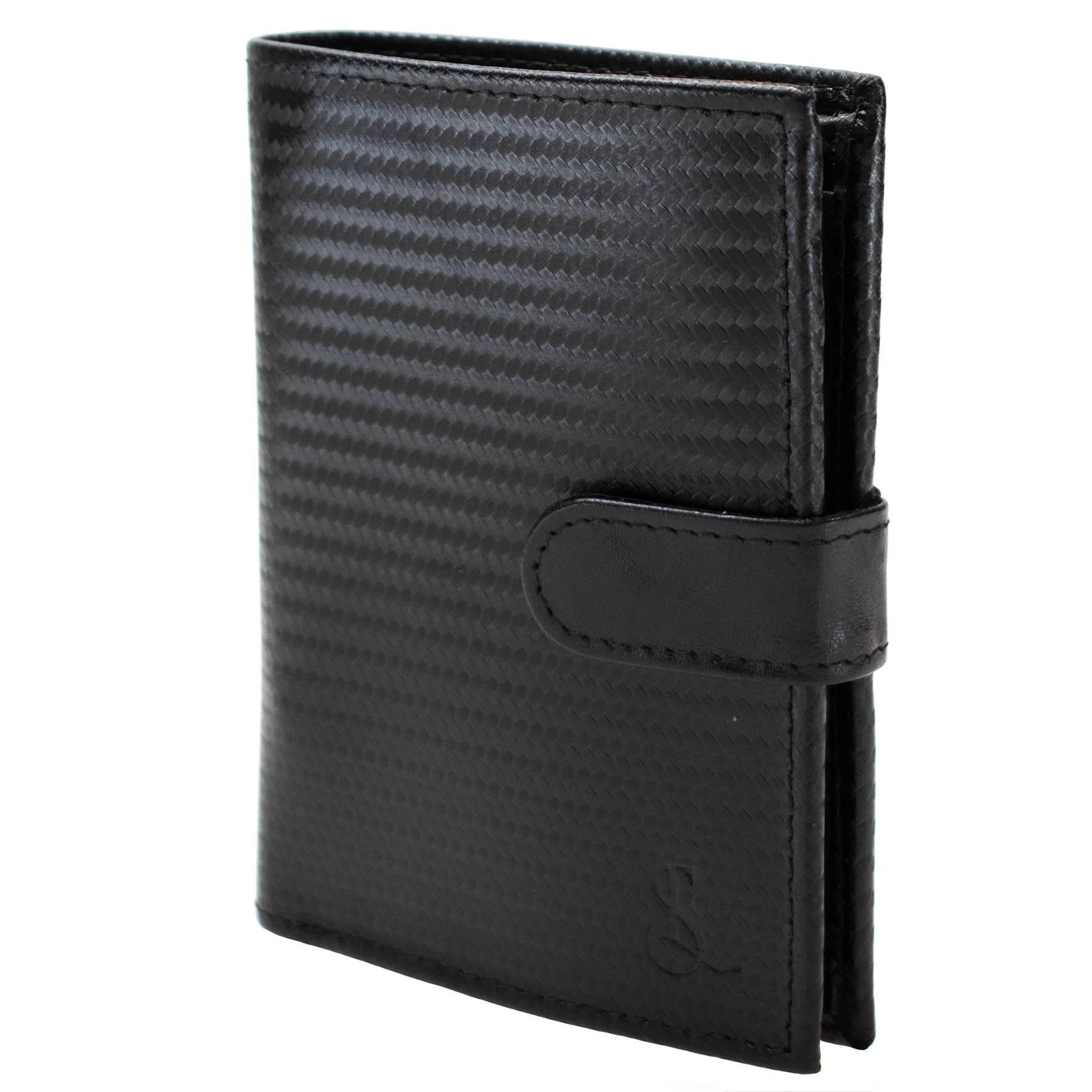 Портмоне мужское кожаное SEMI LINE RFID Black (P8270-0)