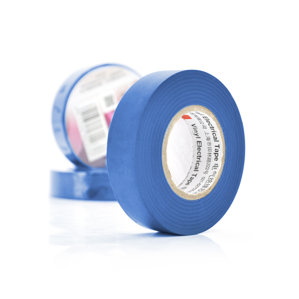 Ізолента 3M 0,15 мм 18 мм 20 м 10 шт. Синій (3909)