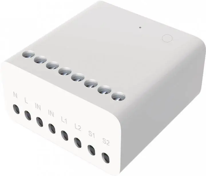 Реле двоканальне Aqara Wireless Relay ZigBee Controller LLKZMK11LM