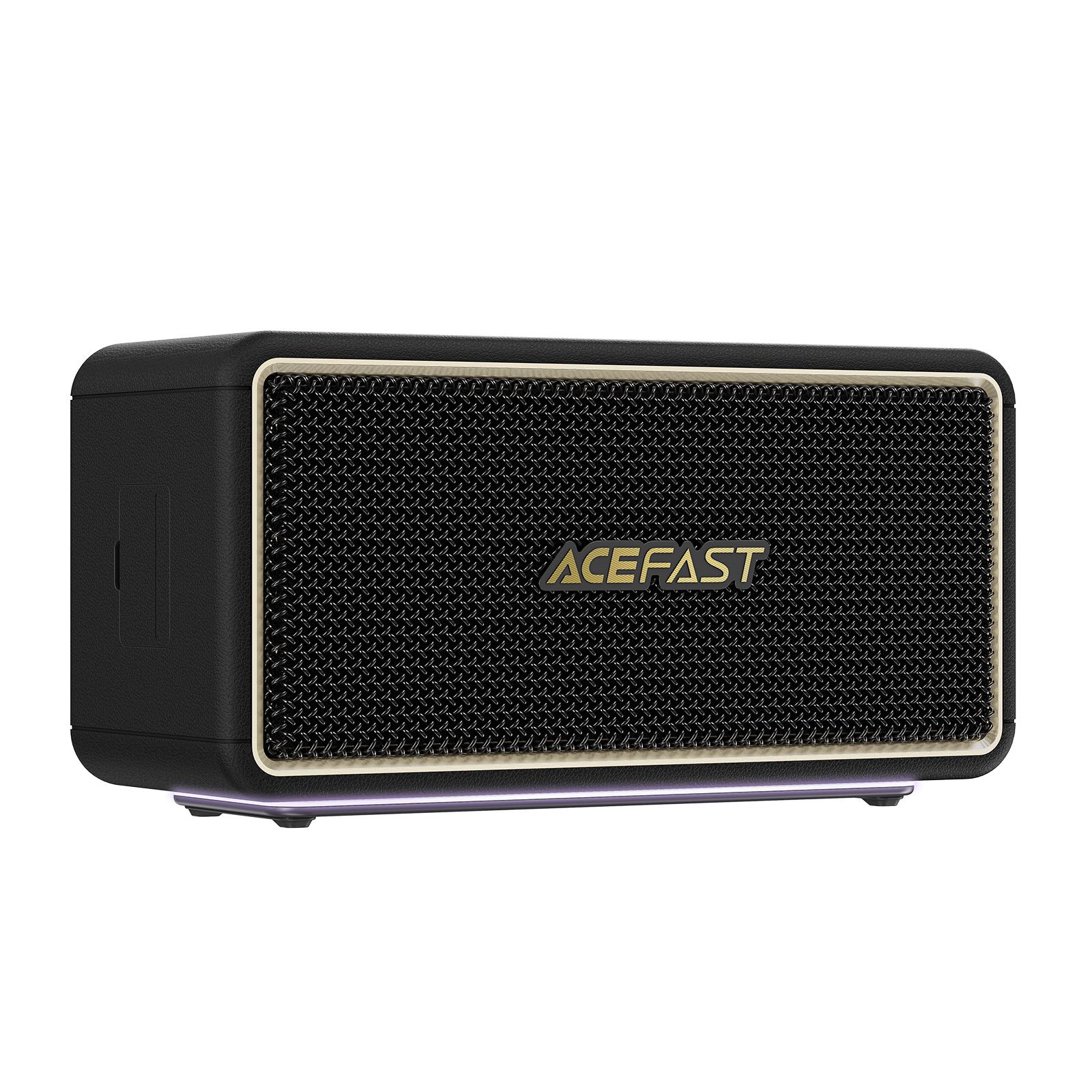 Портативная колонка Acefast K3 Ultra portable wireless speaker Black (19848)