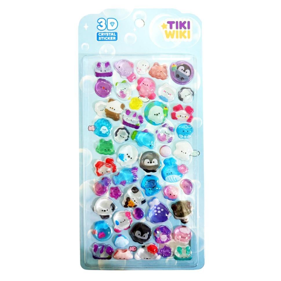 Набор 3D-наклеек Тики море S2 Tiki Wiki серии Crystal Цветной (TN-162-N-137)