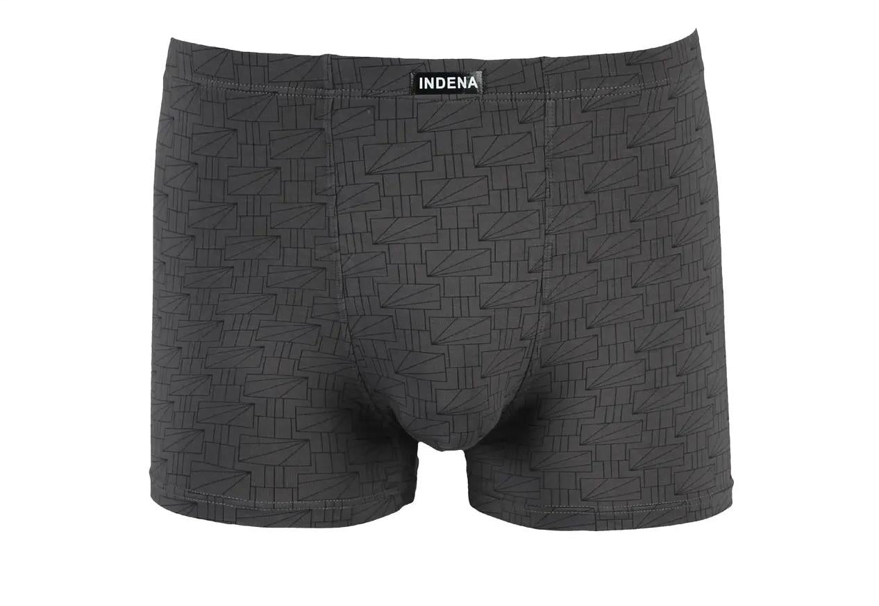 Мужские трусы INDENA Батал из бамбука 7XL Серый (205343)