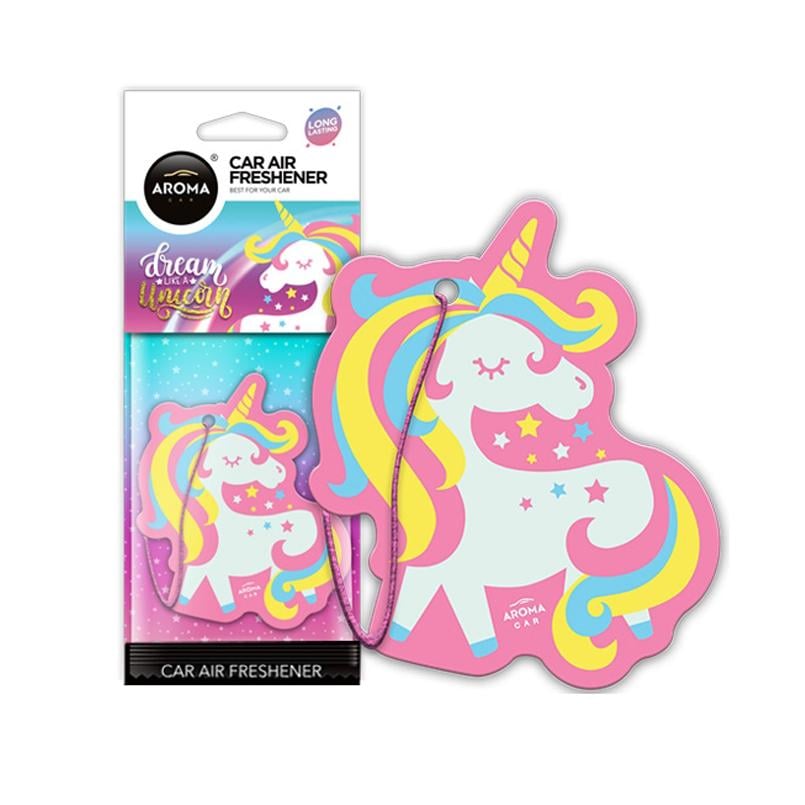 Ароматизатор Aroma Car Cellulose GLITTER SERIES - Unicorn