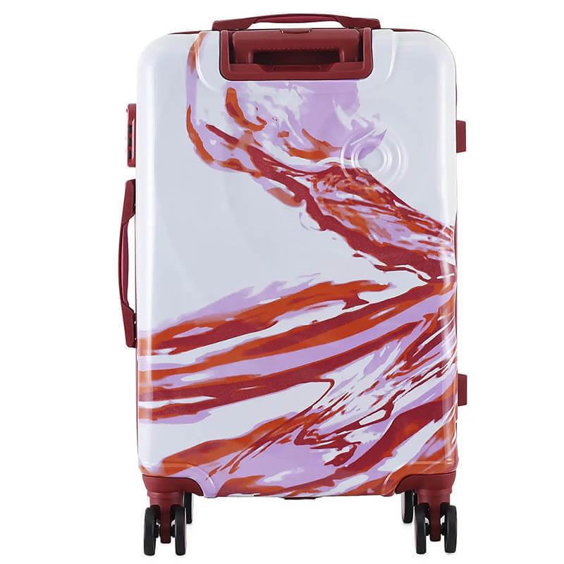 Валіза SEMI LINE 24" M 67 л White/Red Print (DAS302889) - фото 4