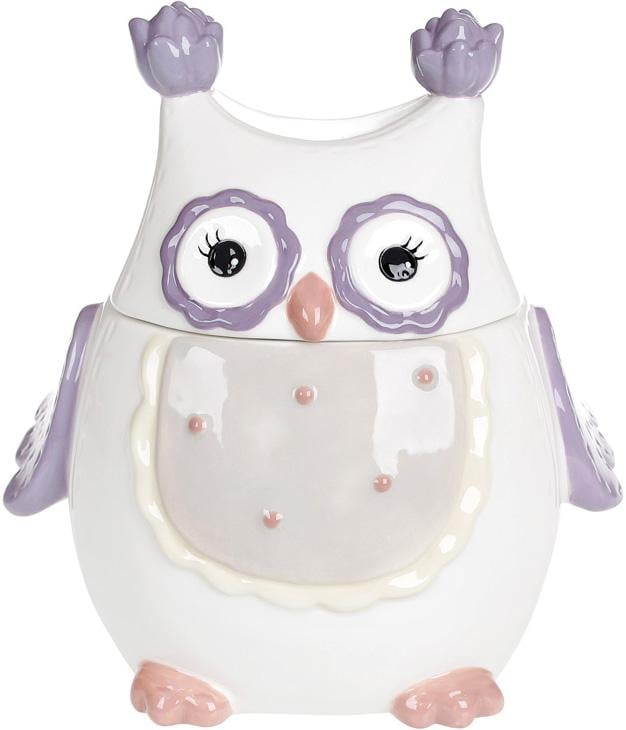 Банка Owl Family 950 мл с керамической крышкой (BD-834-830)