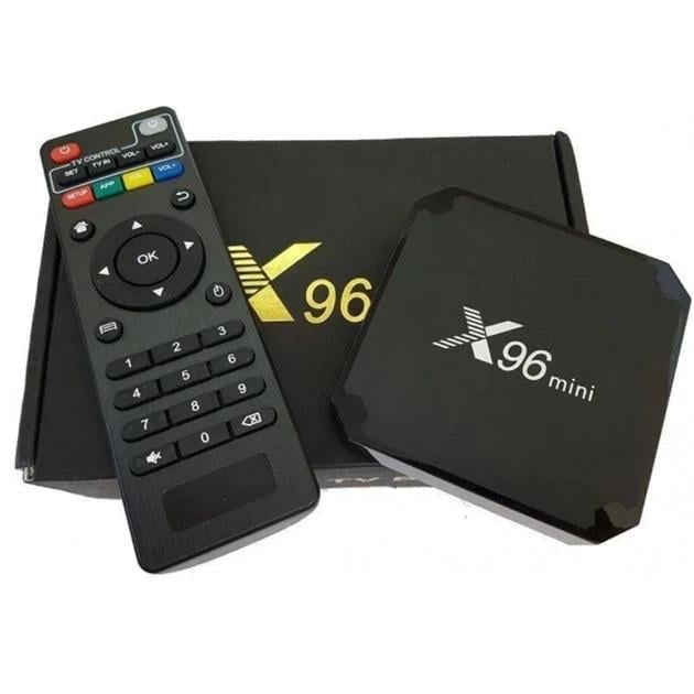 Смарт приставка ТВ Android Smart TV Box AmiBox X96 Mini 4GB 32GB (EL-X96 TV Box Mini Sm) - фото 5