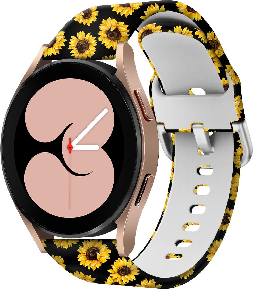 Ремінець Colorful для Galaxy Watch 4 40 мм Sunflowers (28375) Ремінець Colorful для Galaxy Watch 4 40 мм Sunflowers (28375)