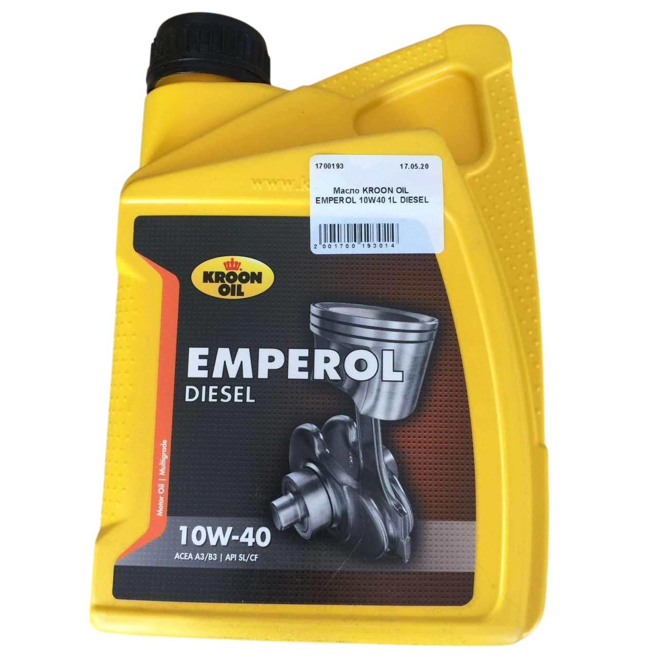Мастило KROON OIL EMPEROL 10W40 DIESEL 1 л (3085935248)
