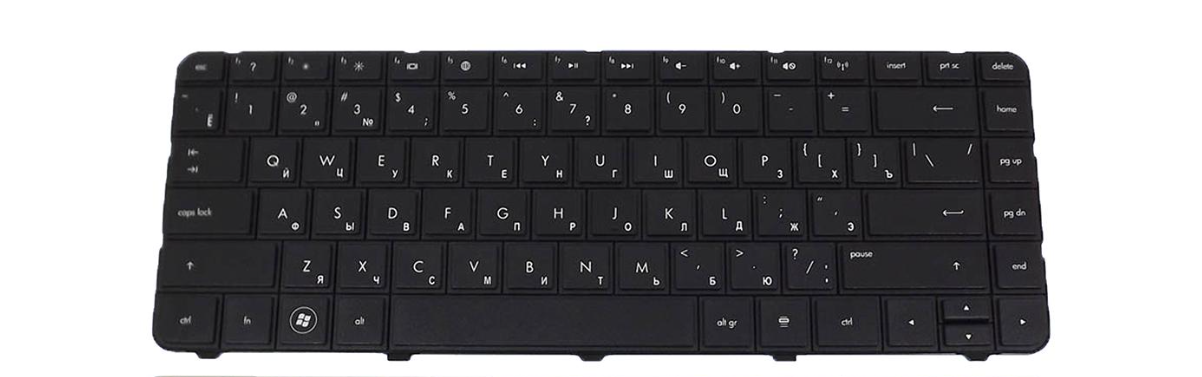 Клавіатура для ноутбука HP Compaq 6730S матова (491653-251)