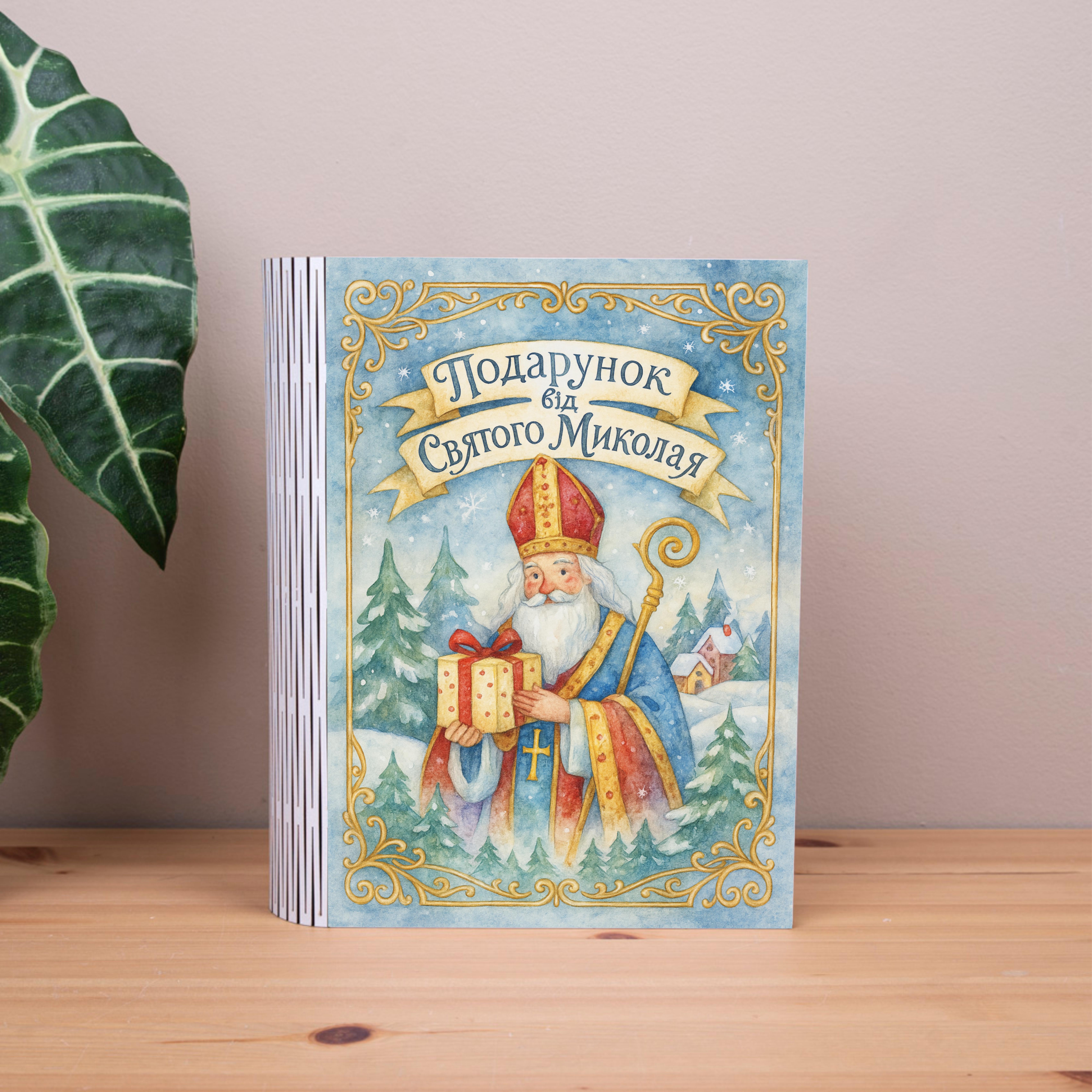 коробка-книга Подарок от Святого Николая 25 см (8025-526)