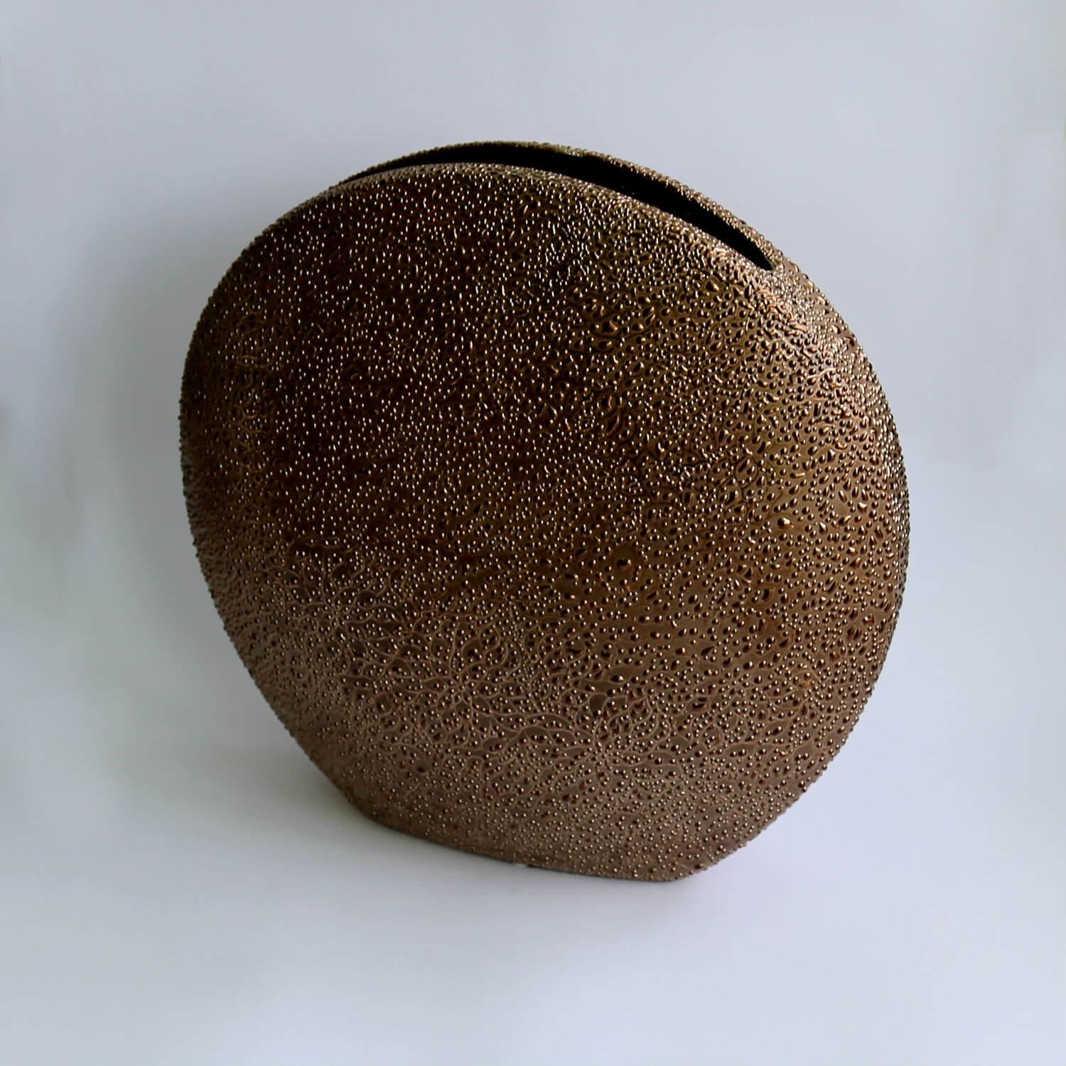 Ваза керамическая Sakura 40 см Gold