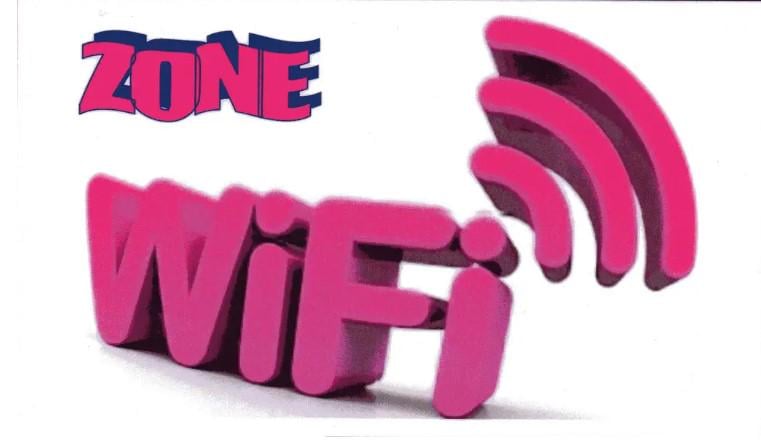 Табличка "WIFI" 14х20 см Розовый (AN007817)