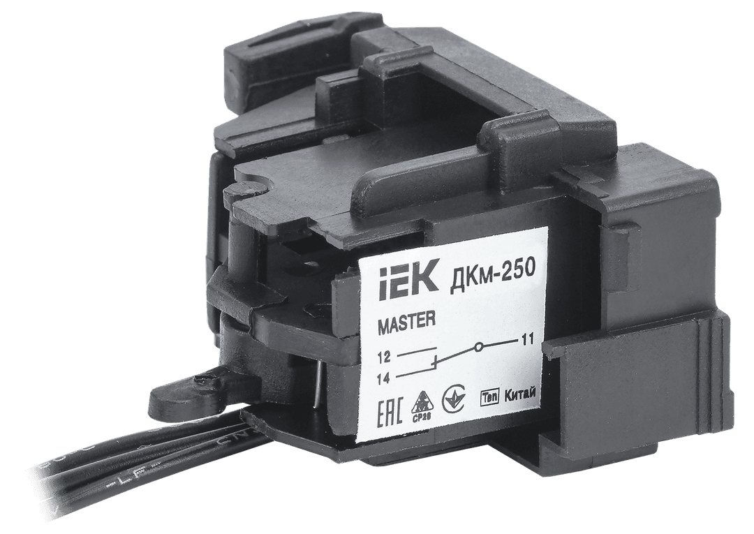 Контакт дополнительный УЭК ДКм-250 ДКм-35 0,5A AC 230V (SVA30D-DK-1-02)