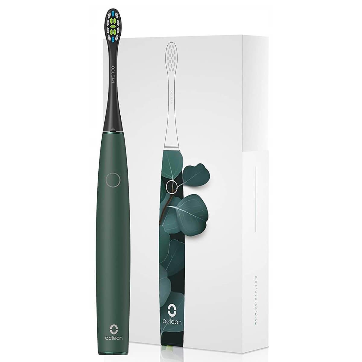 Электрическая зубная щетка Oclean Air 2 Electric Toothbrush Green - фото 15