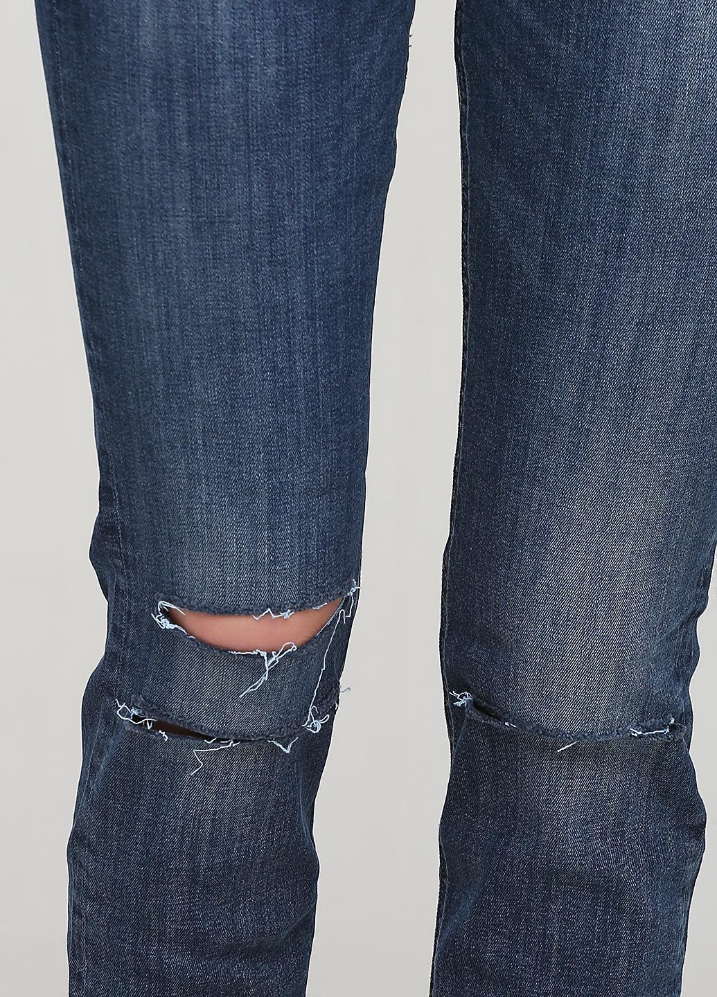 Джинси жіночі H&M р. 28 Синій (273200b35) - фото 2 Джинси жіночі H&M р. 28 Синій (273200b35) - фото 2