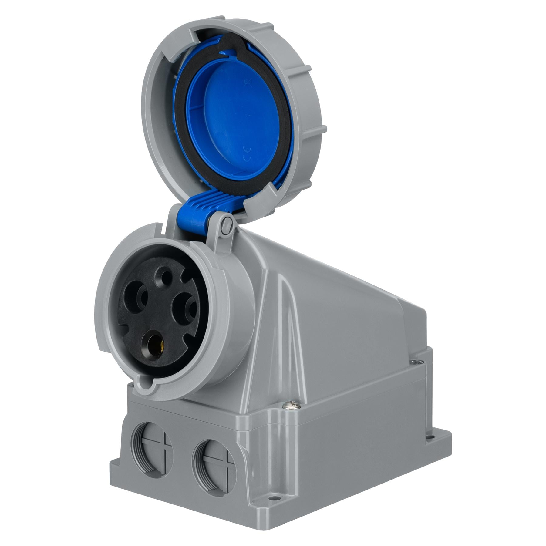 Розетка настенная IDE 3P+E 380V 125A IP67 (3875)