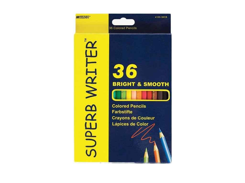 Олівці кольорові Marco Superb Writer 36 кольорів №4100-36CB (541372)