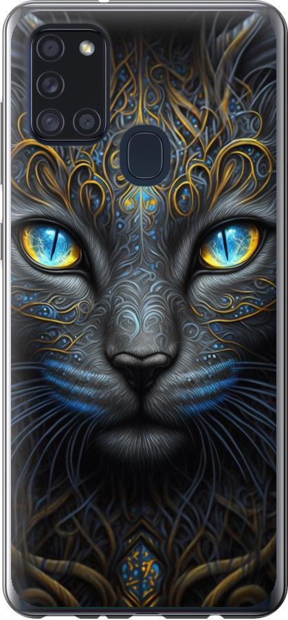 Чехол на Samsung Galaxy A21s A217F Кошка (5548u-1943-42517) Чехол на Samsung Galaxy A21s A217F Кошка (5548u-1943-42517)