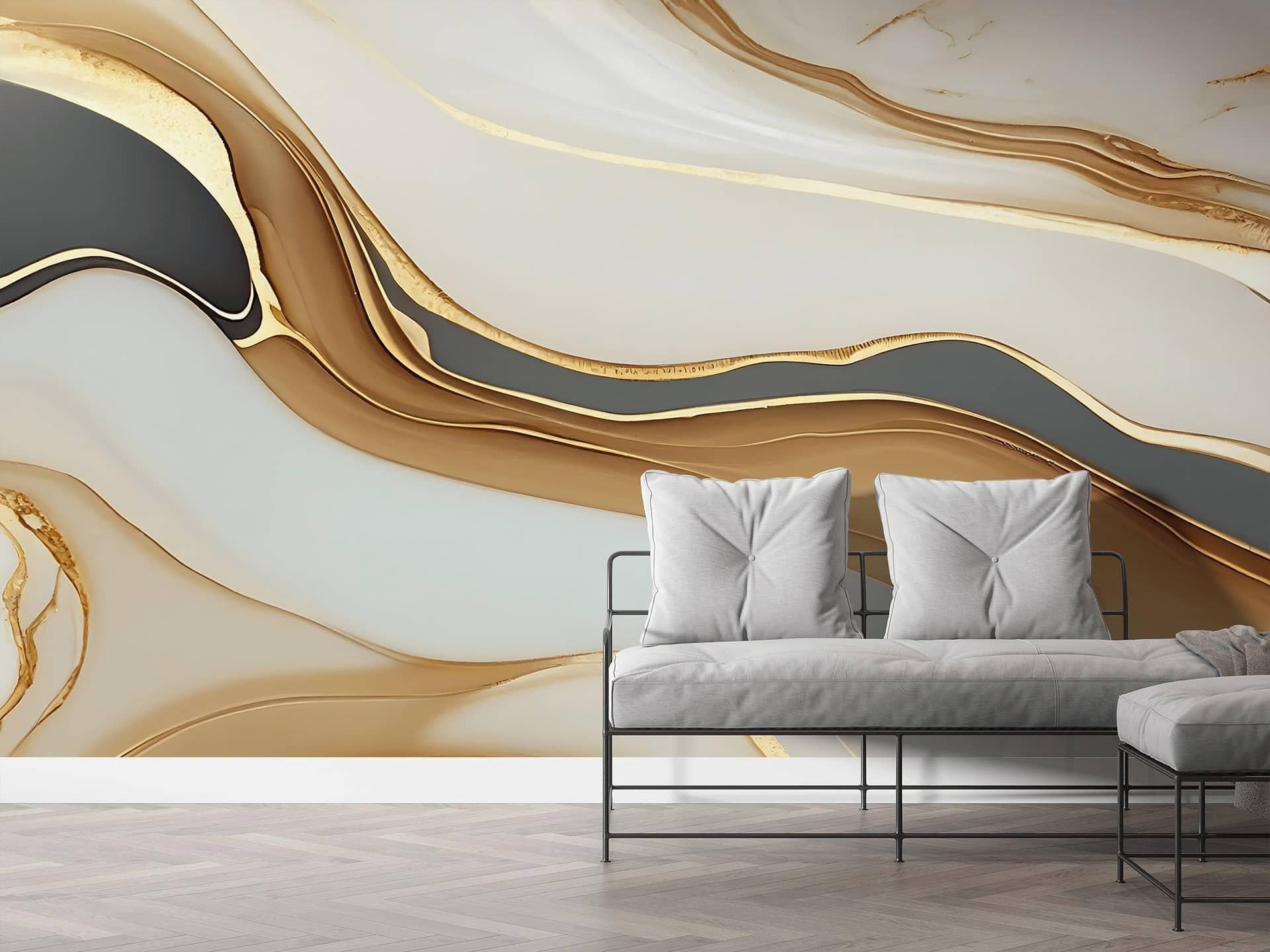 Фотообои флизелиновые Styleo Print-walls Мраморная элегантность 0376-1 350х270 см (Pw-0376-1/3)