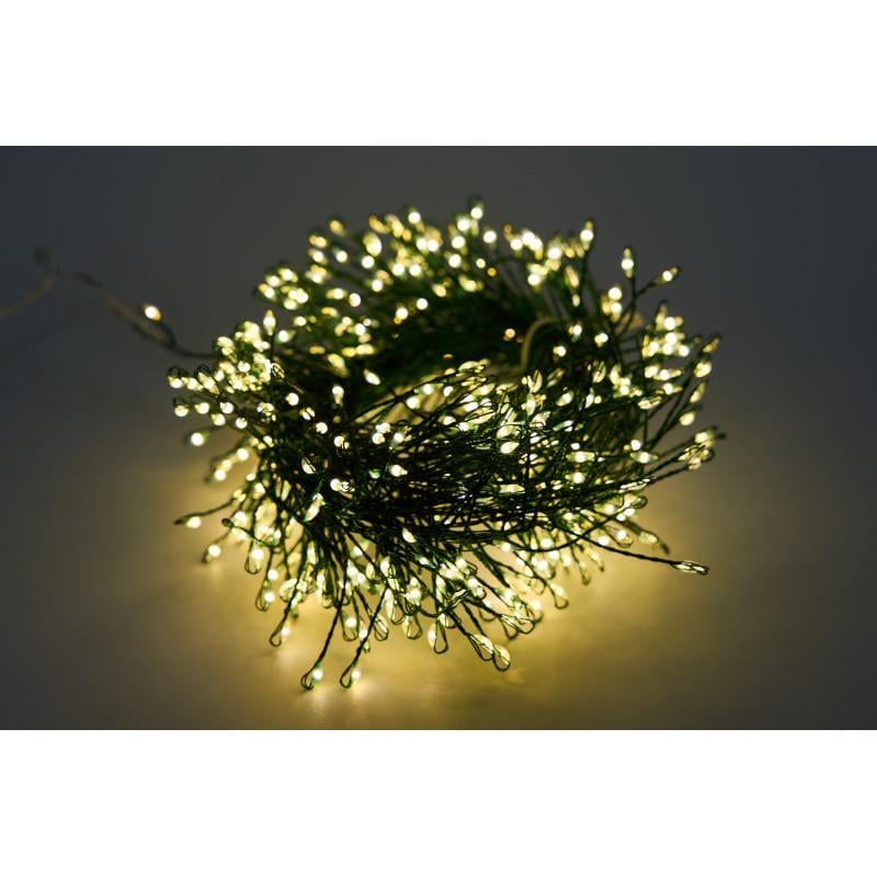 Гирлянда нить 5 м 500LED теплый белый IP44 (721152)